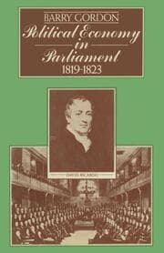 Cover von Political Economy in Parliament 1819-1823