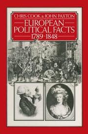 Cover von European Political Facts 1789-1848