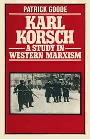 Cover von Karl Korsch