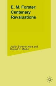 Cover von E. M. Forster: Centenary Revaluations