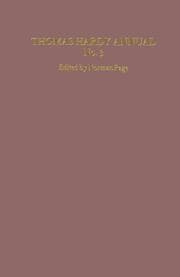 Cover von Thomas Hardy Annual No. 3