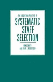 Cover von The Theory and Practice of Systematic Staff Selection