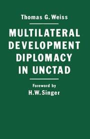 Cover von Multilateral Development Diplomacy in Unctad
