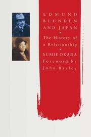 Cover von Edmund Blunden and Japan