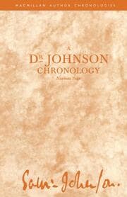 Cover von A Dr Johnson Chronology