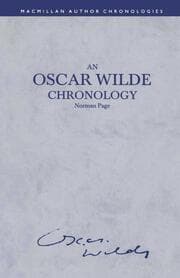 Cover von An Oscar Wilde Chronology