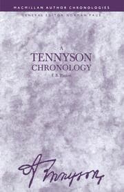 Cover von A Tennyson Chronology