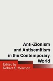 Cover von Anti-Zionism and Antisemitism in the Contemporary World