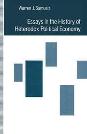 Cover von Essays in the History of Heterodox Political Economy