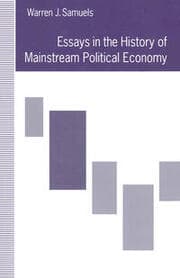 Cover von Essays in the History of Mainstream Political Economy