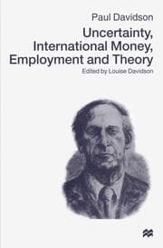 Cover von Uncertainty, International Money, Employment and Theory
