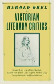 Cover von Victorian Literary Critics