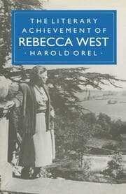 Cover von The Literary Achievement of Rebecca West