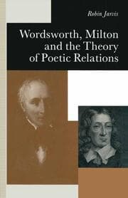 Cover von Wordsworth, Milton and the Theory of Poetic Relations