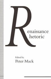 Cover von Renaissance Rhetoric