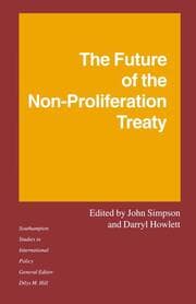 Cover von The Future of the Non-Proliferation Treaty