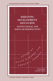 Cover von Debating Development Discourse