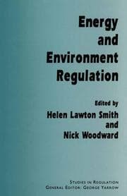 Cover von Energy and Environment Regulation