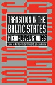 Cover von Transition in the Baltic States