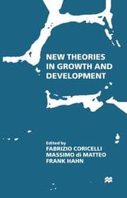 Cover von New Theories in Growth and Development