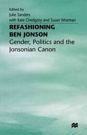 Cover von Refashioning Ben Jonson