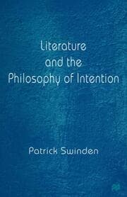 Cover von Literature and the Philosophy of Intention