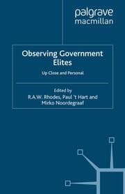 Cover von Observing Government Elites