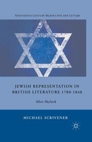Cover von Jewish Representation in British Literature 1780-1840