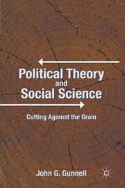 Cover von Political Theory and Social Science