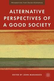 Cover von Alternative Perspectives of a Good Society