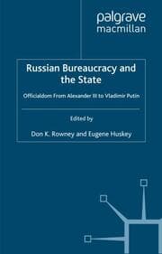 Cover von Russian Bureaucracy and the State
