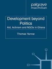 Cover von Development beyond Politics