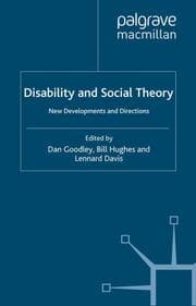 Cover von Disability and Social Theory