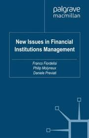 Cover von New Issues in Financial Institutions Management
