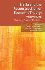 Cover von Sraffa and the Reconstruction of Economic Theory: Volume One