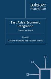 Cover von East Asia's Economic Integration
