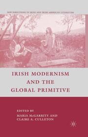 Cover von Irish Modernism and the Global Primitive