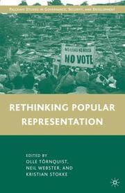 Cover von Rethinking Popular Representation