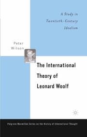 Cover von The International Theory of Leonard Woolf