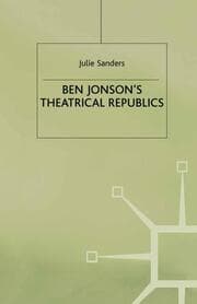 Cover von Ben Jonsons Theatrical Republics