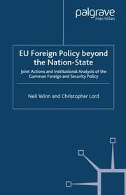Cover von EU Foreign Policy Beyond the Nation State