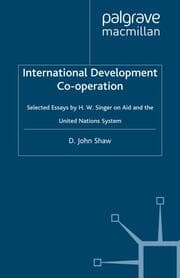 Cover von International Development Co-operation