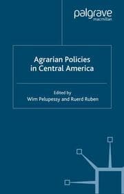 Cover von Agrarian Policies in Central America
