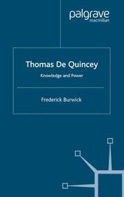 Cover von Thomas de Quincey