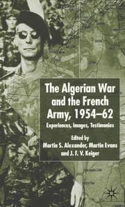 Cover von Algerian War and the French Army, 1954-62
