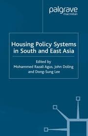Cover von Housing Policy Systems in South and East Asia