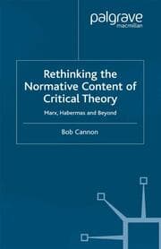 Cover von Rethinking the Normative Content of Critical Theory