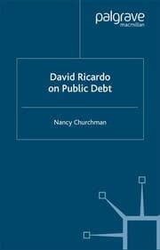 Cover von David Ricardo on Public Debt