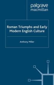 Cover von Roman Triumphs and Early Modern English Culture