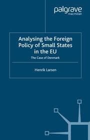 Cover von Analysing the Foreign Policy of Small States in the EU